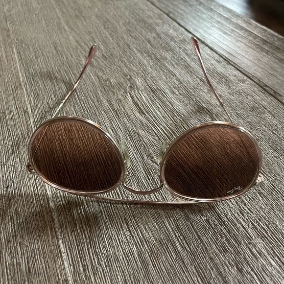 Round double bridge ray bans - Picture 3 of 5